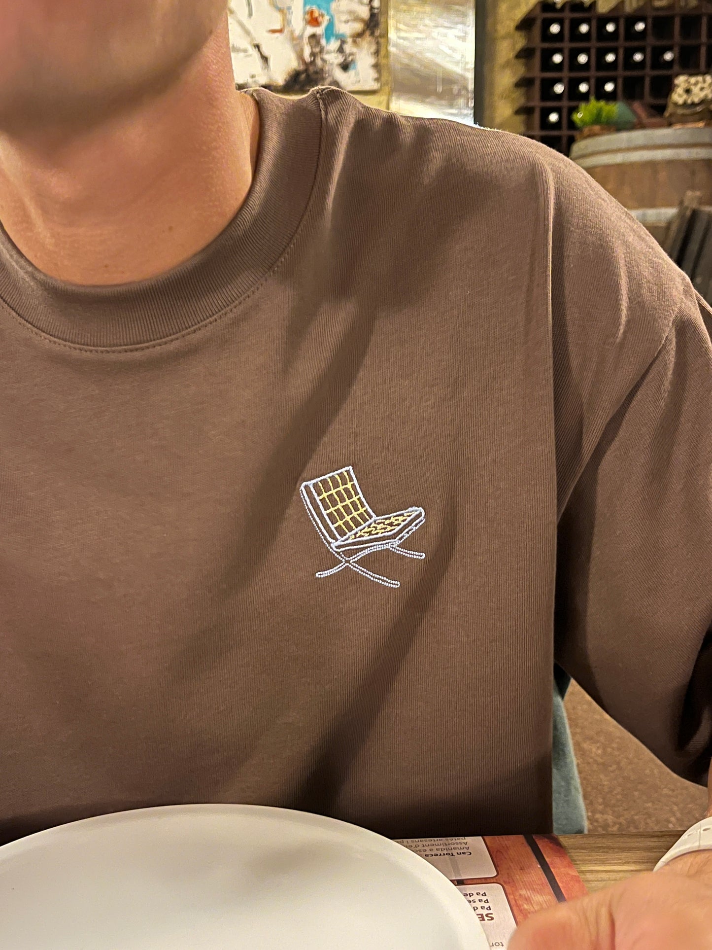 Camiseta Barcelona Chair 1929