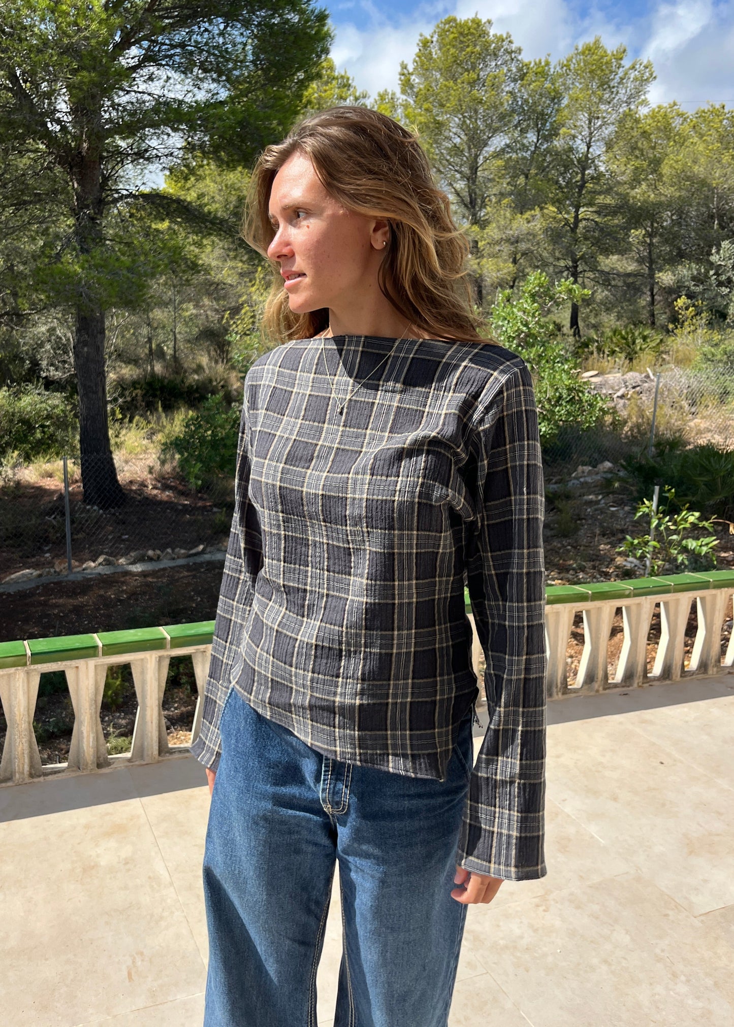 Blusa asimétrica Lisboa