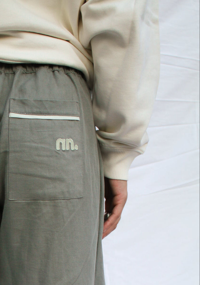 Pantalones Globo Caqui