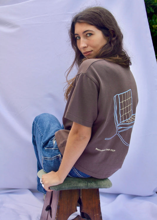 Camiseta Barcelona Chair 1929