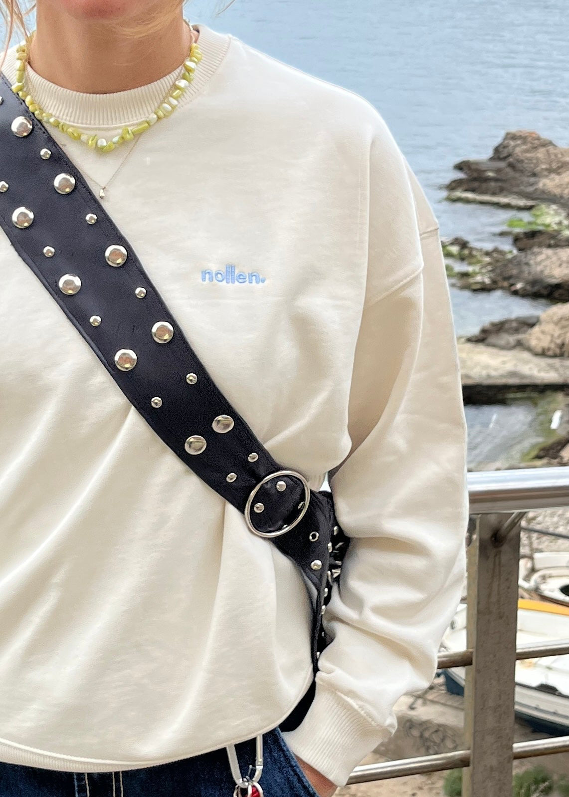 Sudadera Cream Mar
