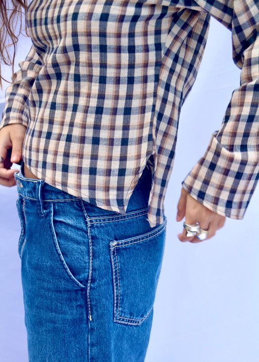 Blusa asimétrica Lisboa