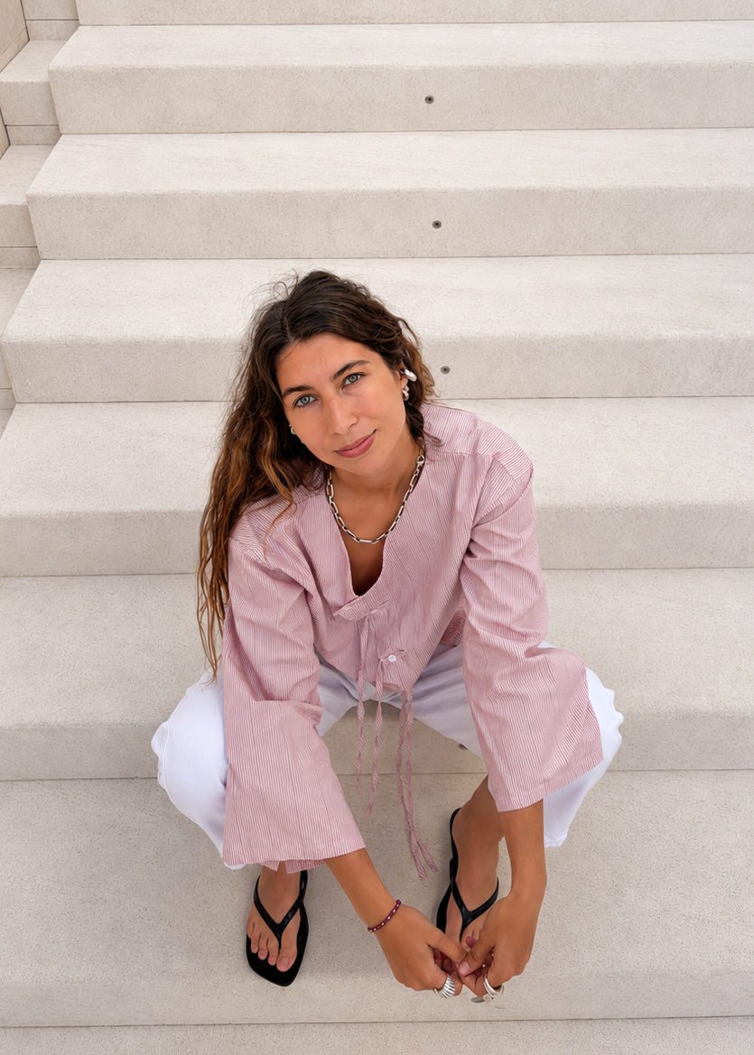 Blusa Magnolia con flecos