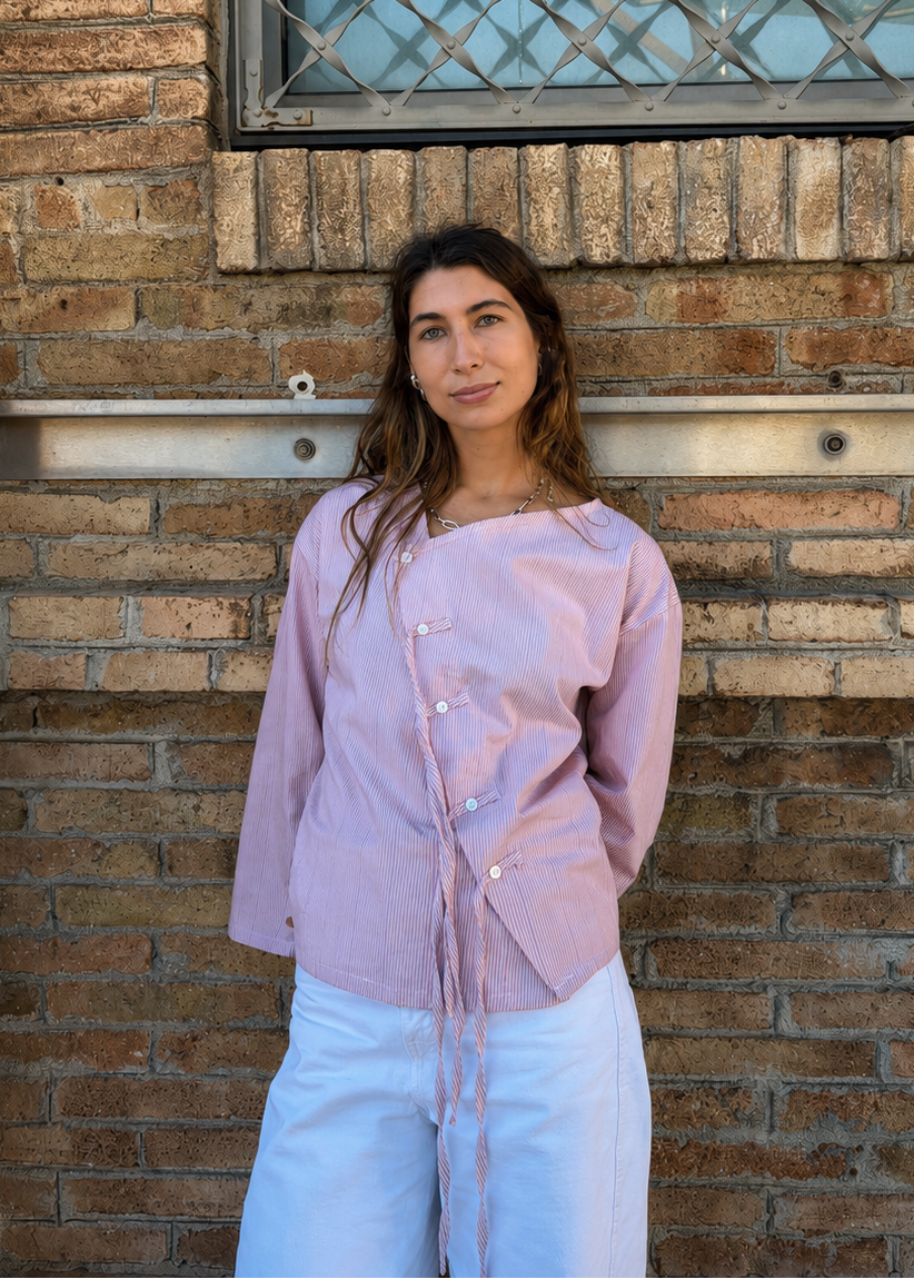 Blusa Magnolia con flecos