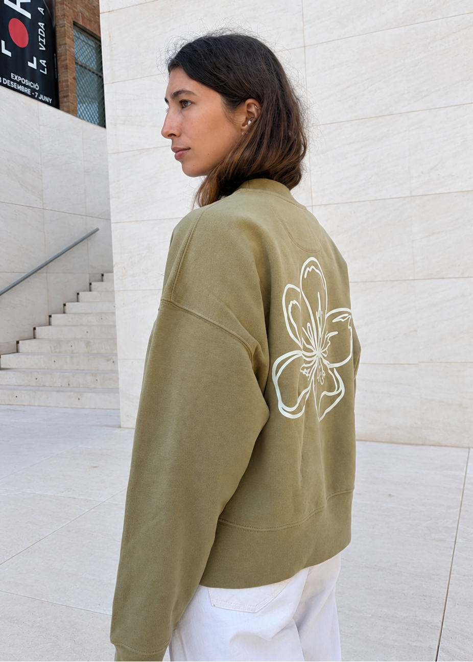Sudadera Hibiscus Hawaiiana Unisex