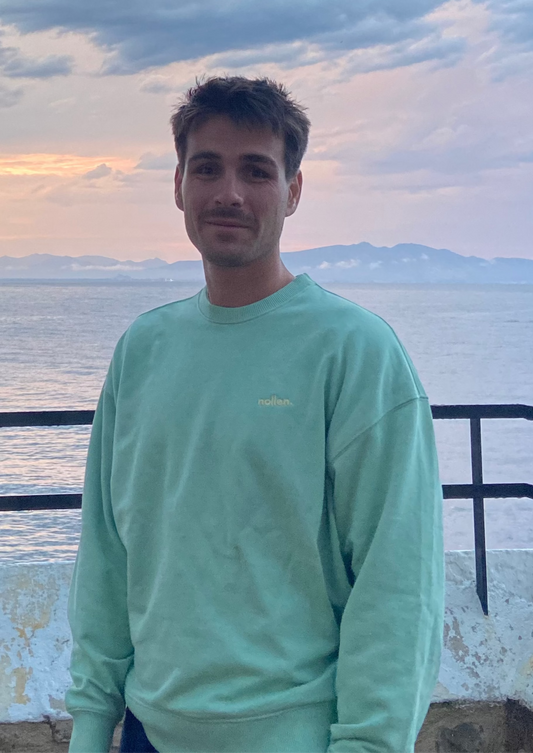 Sudadera Menta Unisex