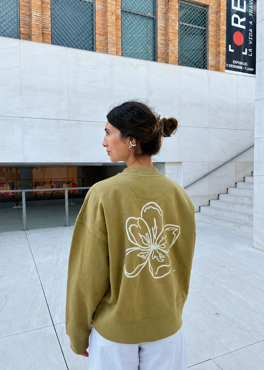 Sudadera Hibiscus Hawaiiana Unisex